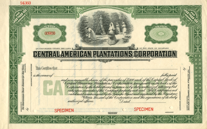 Central American Plantations Corporation